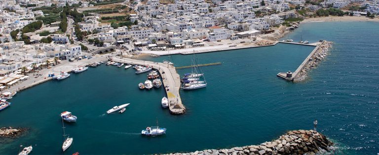 a marina in greece