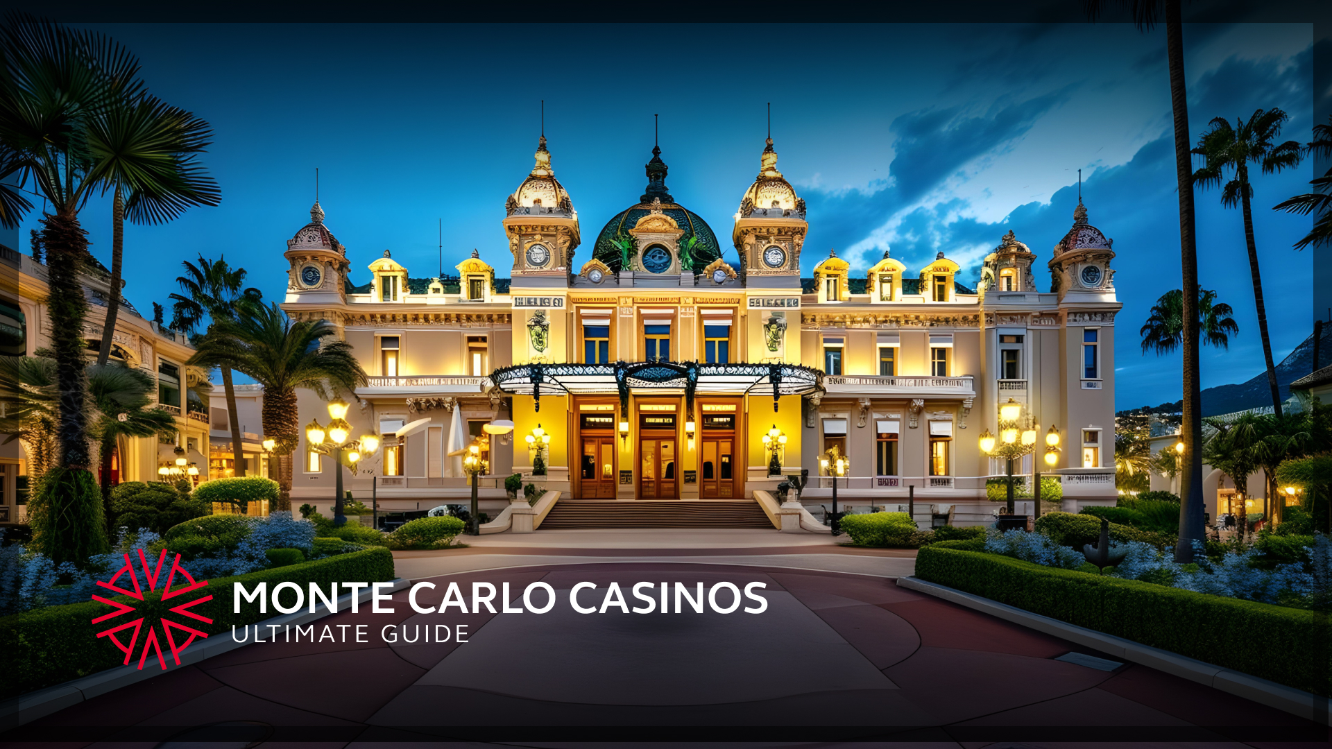 Image of one of the best casinos in Monaco studded with gold and imperial architecture