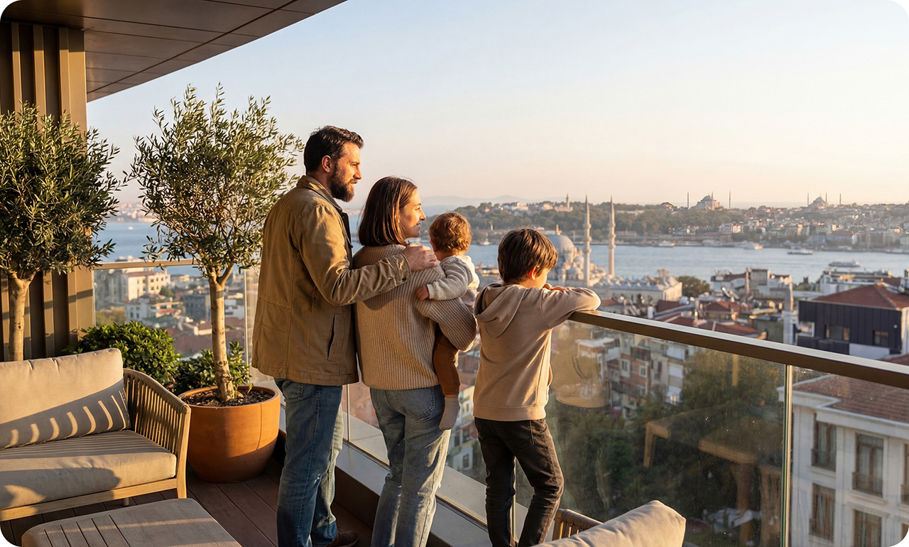 Квартира мечты и паспорта для всей семьи: семья из России получила гражданство Турции и выиграла на росте цен
